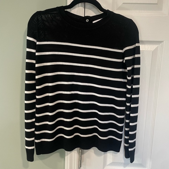 John + Jenn by Line, Calida Stripe Sweater in Day and Night - Picture 7 of 14